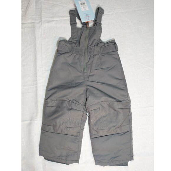 Cat & Jack Other - CAT & JACK Baby Toddler Snow Bibs Ski Pants Size 18M, Gray Insulated Adjustable